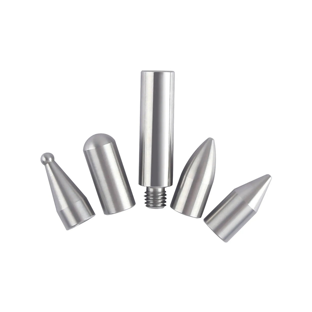 Three-piece alloy steel car dent repair tool set with hook crowbars for automotive bodywork