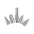 Three-piece alloy steel car dent repair tool set with hook crowbars for automotive bodywork