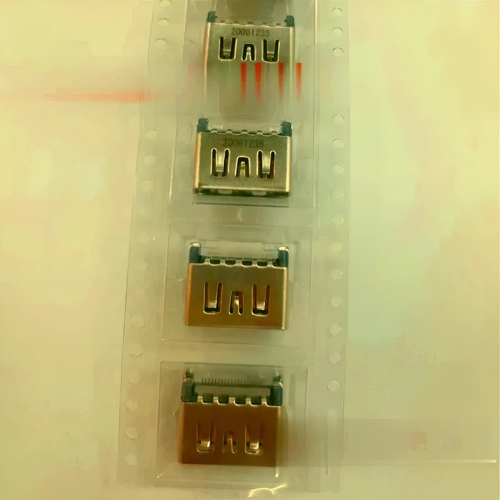 Silver HDMI host interface socket for gaming machine hardware