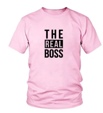 Men's round neck T-shirt with printed design, short sleeves and loose fit