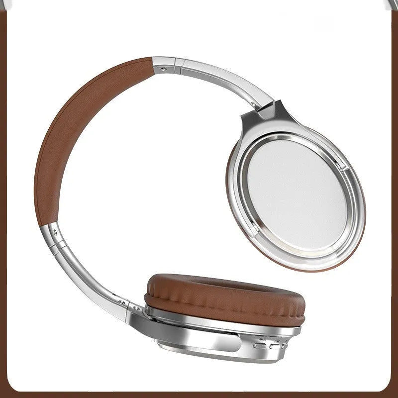 American Retro wireless Bluetooth headset in metal, over-ear design, VJ901 Black variant