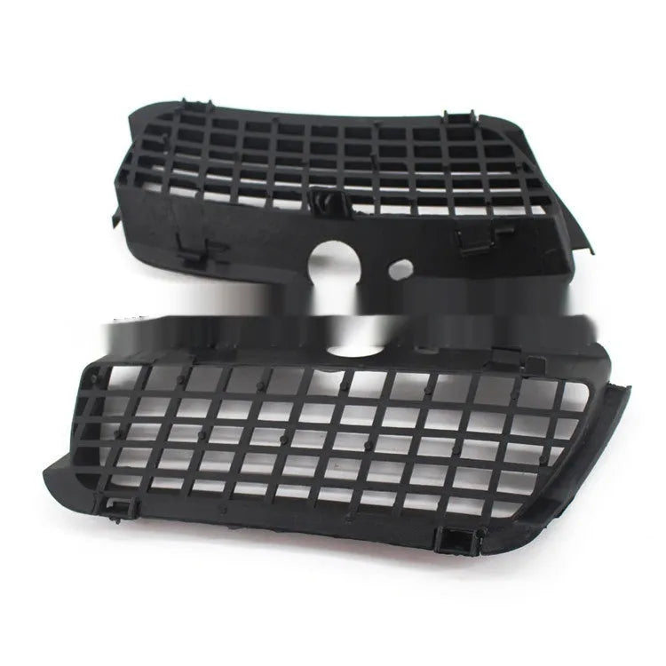Black ABS plastic fog lamp cover pair for Volkswagen Golf 3 front bumper.