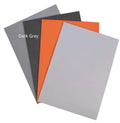 Dark gray laser engraving pad A4 size 23mm thick on workbench