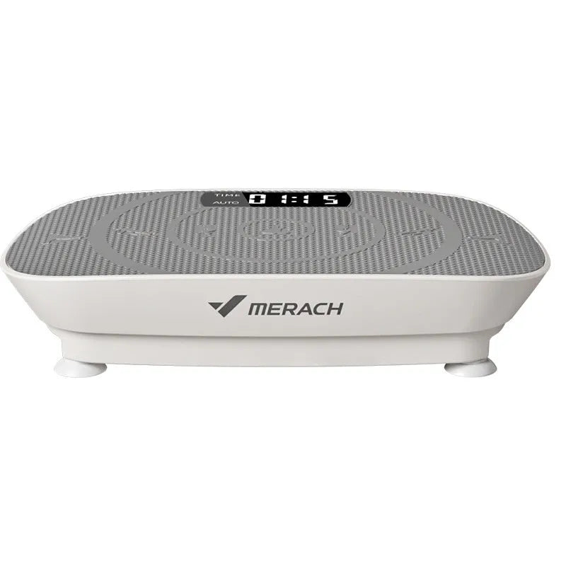 Grey or pink portable smart power plate with Bluetooth, dimensions 58cm by 38cm.
