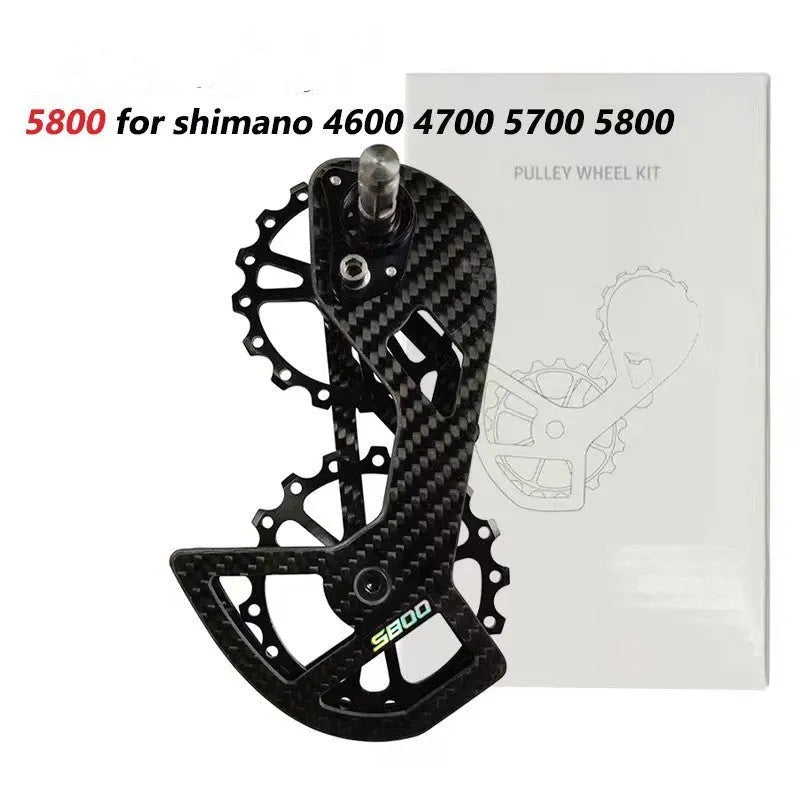 LTWOO 105 rear derailleur jockey wheel pulley kit compatible with Shimano R7000 groupset