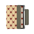Magnetic double-sided clip case for iPad Air 5 and Air 4 in polyurethane flat plate shell.