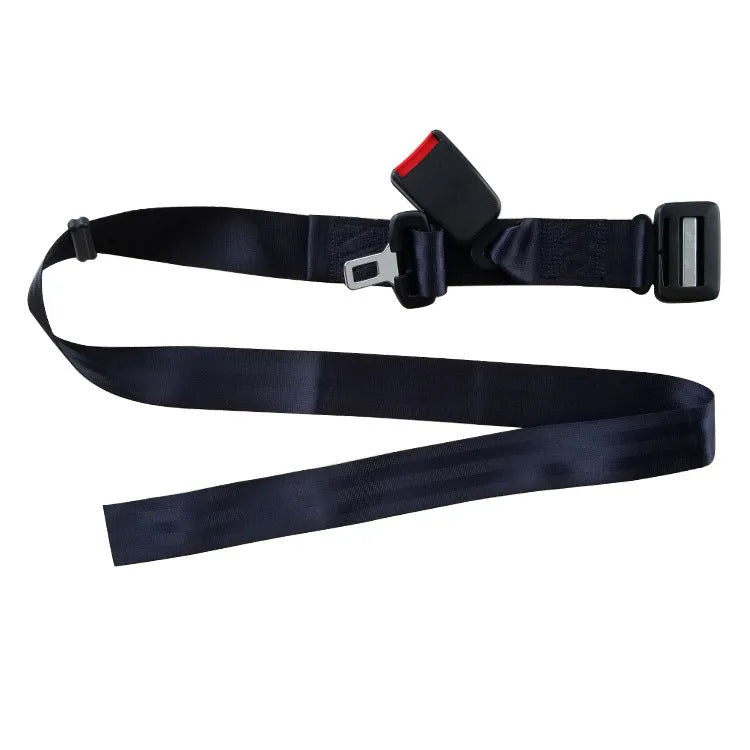 Maternity seat belt adjuster with ABS buckle for pregnant women, 175 cm adjustable polyester strap