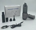 Handheld cordless car and pet vacuum cleaner in brushless gold style, showing compact design.