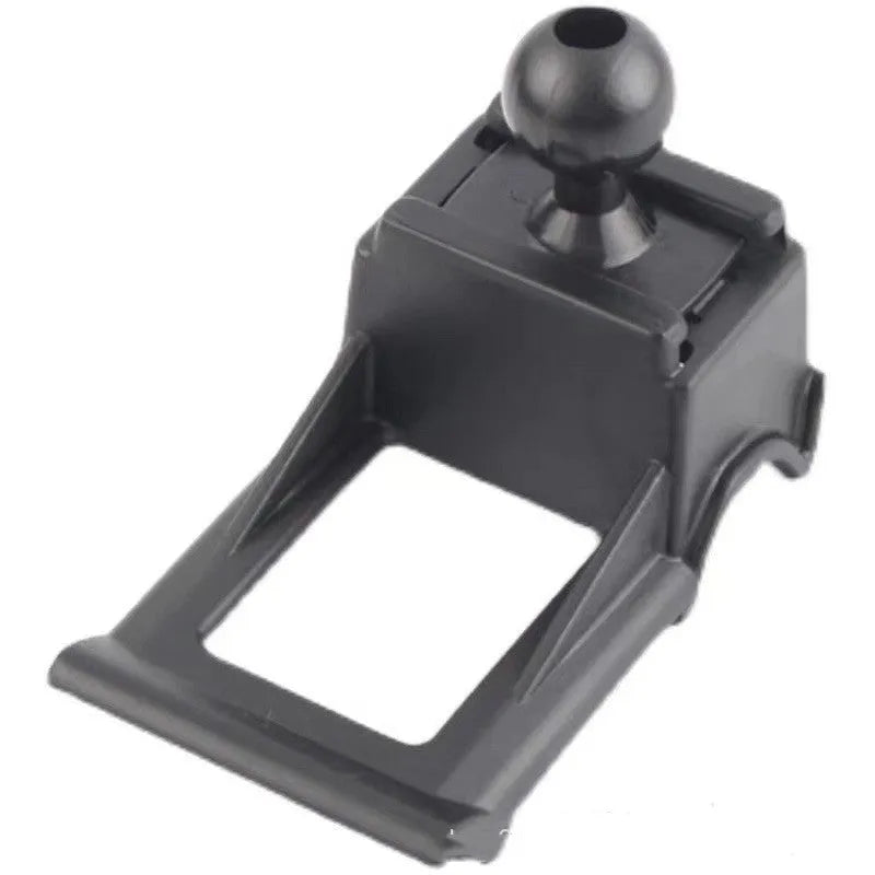 GOODWAY brand car dashboard mobile phone holder showing 360-degree rotation mechanism.
