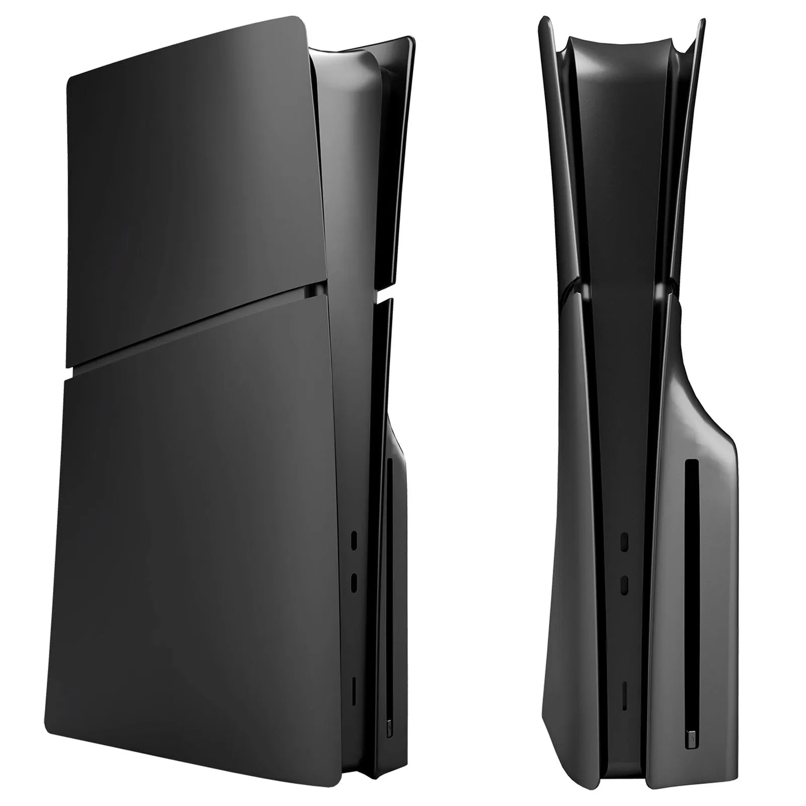 PS5 Slim ABS protective shell replacement kit showing colour options for Digital and Optical Drive models.