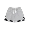 Men's polyester summer shorts with elastic waistband in loose sports style available in multiple colours