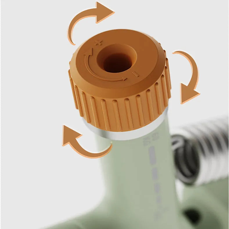 Adjustable spring hand grip trainer in ABS plastic for fitness and therapeutic hand massage
