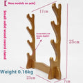 Chinese style wooden multi-layer display bracket shelf with ornament display