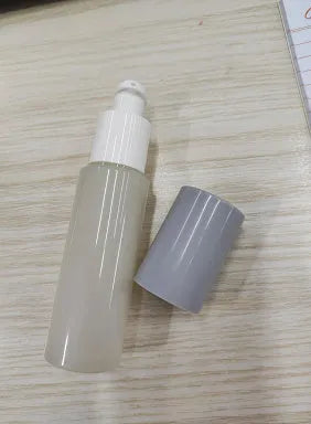 Bromelain exfoliating gel in tube for gentle face skin care dead skin removal and brightening