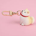 Shiba Inu silicone AirPods protective cover with pendant in yellow colour option