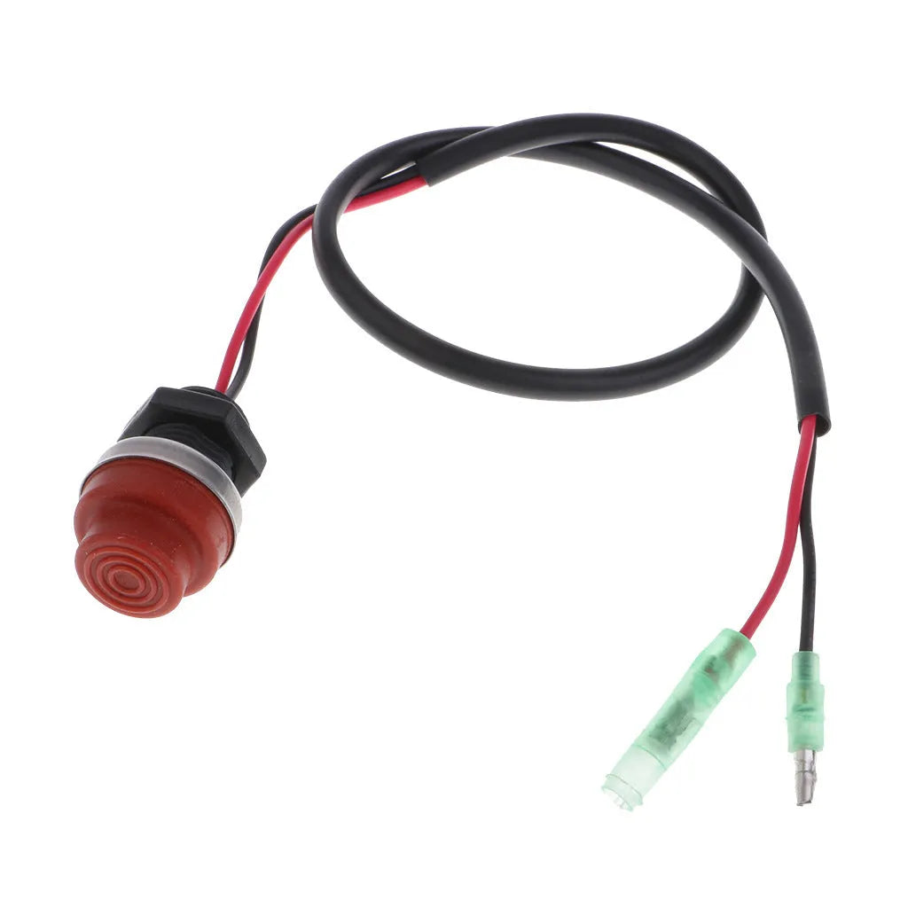 YAMAHA marine outboard engine emergency stop switch with rope lanyard