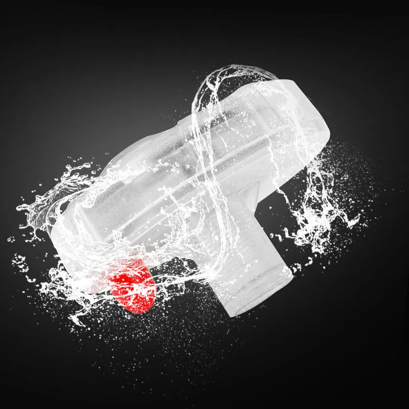 Colourful solar-powered LED valve flash lights mounted on a vehicle wheel hub.