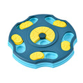Blue or pink dog puzzle food bowl feeder interactive toy for small medium large breeds