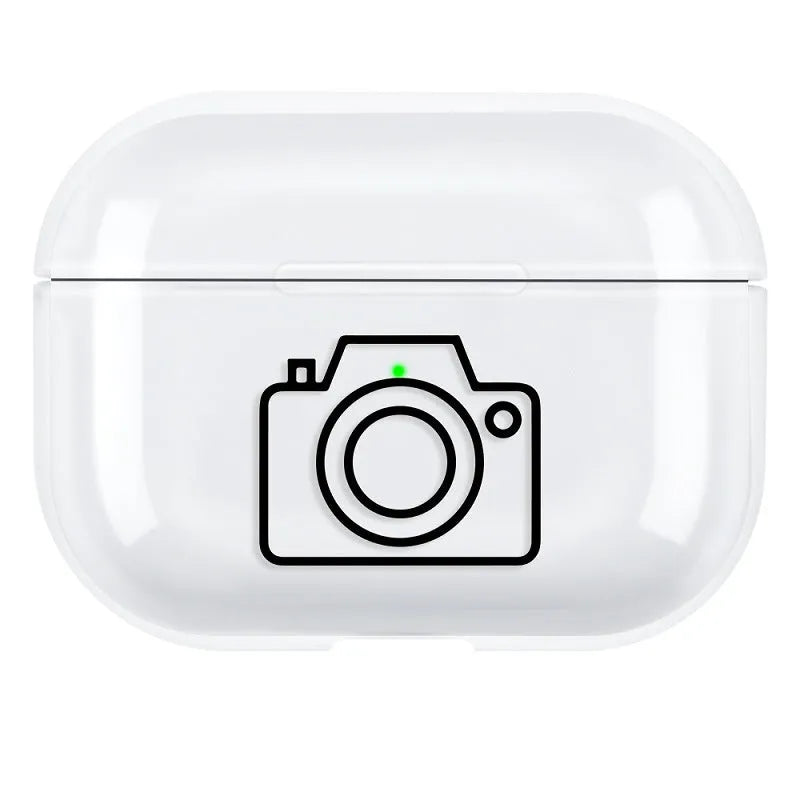 Hard PC protective back cover case for AirPods Pro3 in a solid colour.
