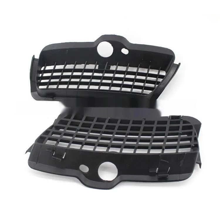 Black ABS plastic fog lamp cover pair for Volkswagen Golf 3 front bumper.