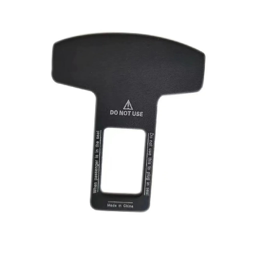 Aluminium alloy key chain bottle opener with lock tongue buckle in frosted carbon fibre finish.