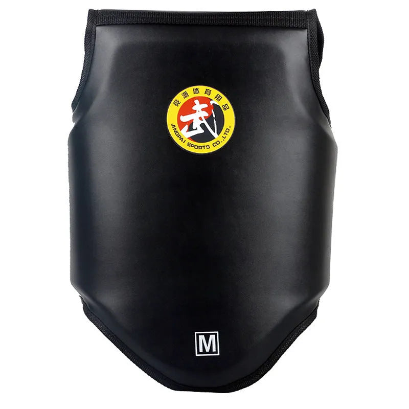 Red one-piece boxing chest protector vest for fighting training