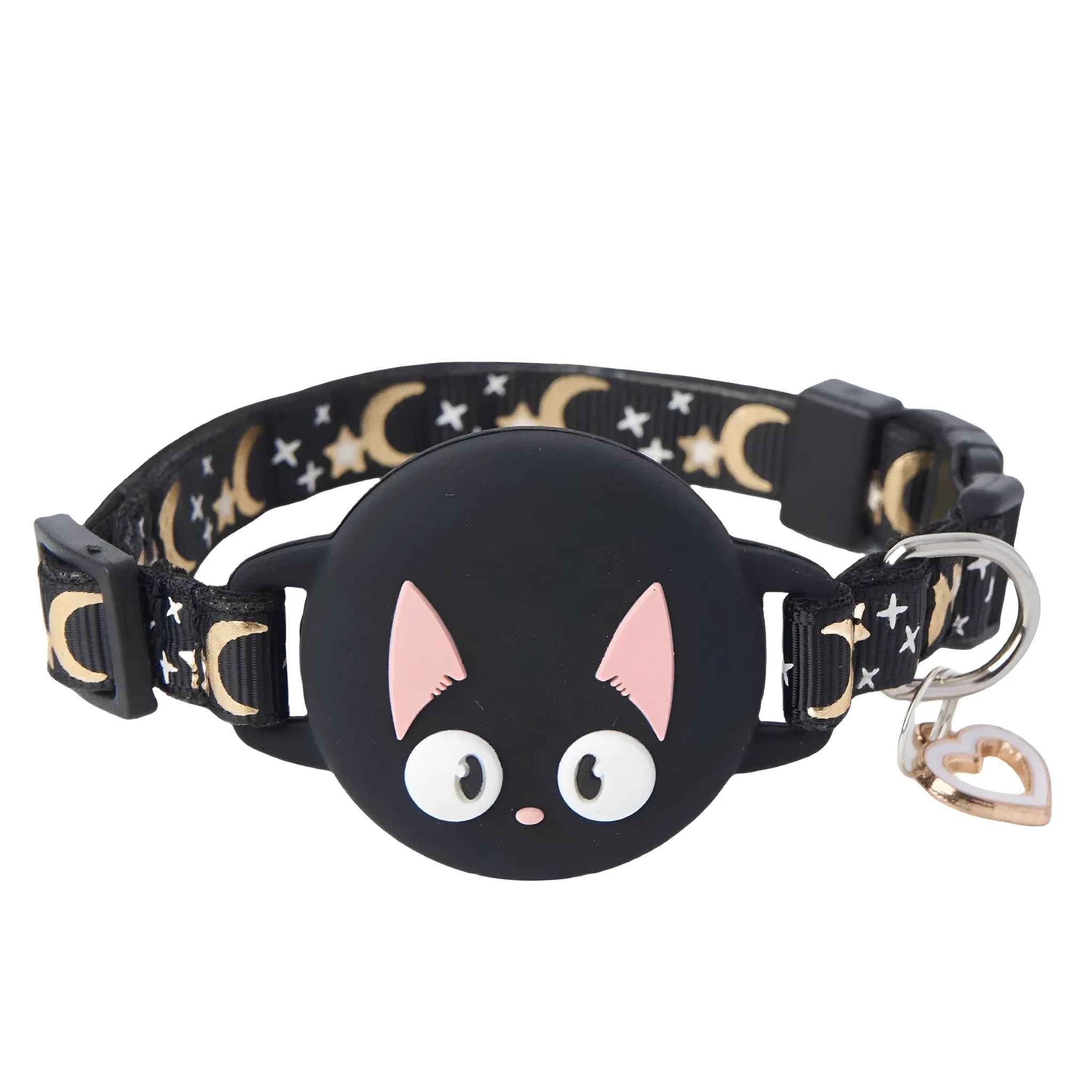 Apple AirTag protective case for pet collar attachment in adjustable sizes and multiple colours