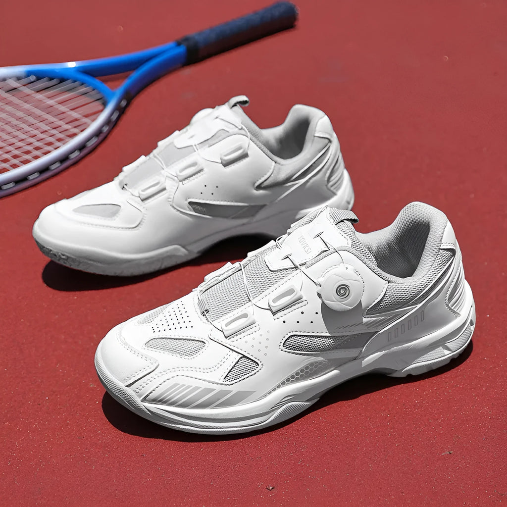 Casual microfiber and fabric sneakers in yellow, black silver, white blue, and white grey colours