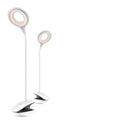 Rechargeable LED table lamp with touch switch in green, pink or white USB charging colour
