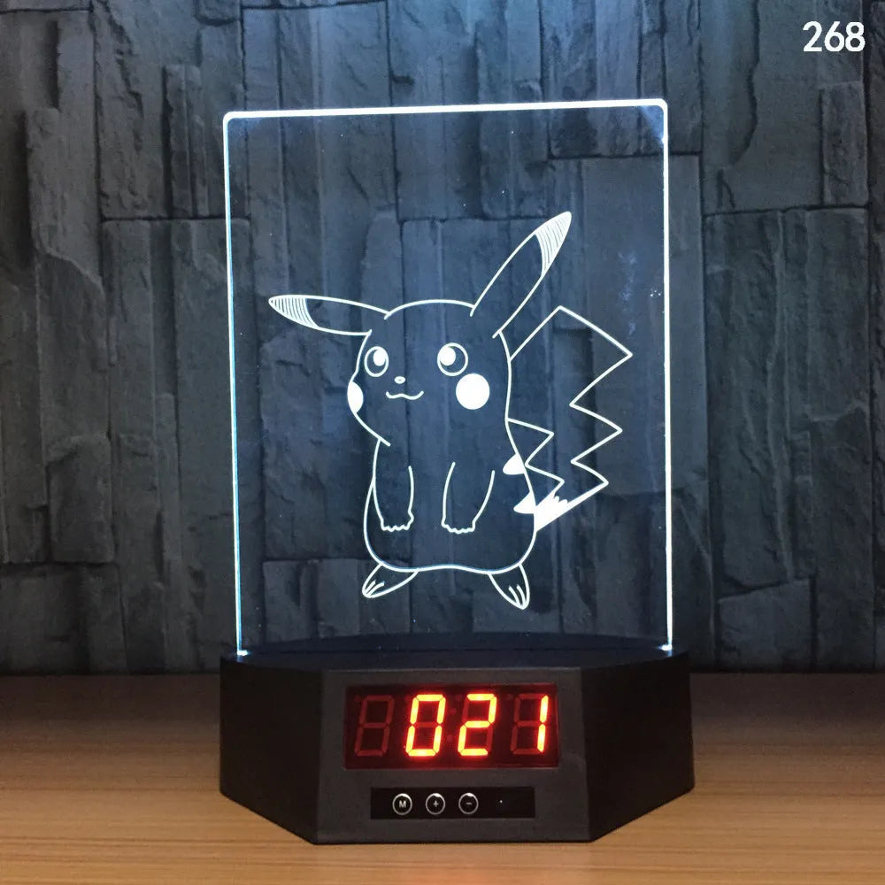 3D glowing dolphin night light with wireless charging and remote control on table
