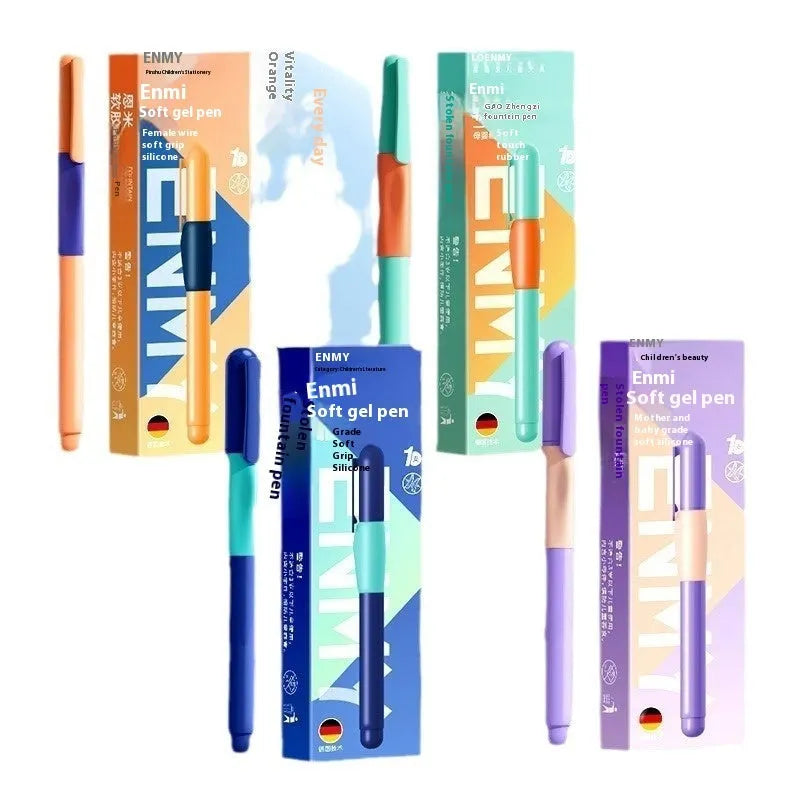 Boxed student posture correction pen in blue, green gradient, purple, or orange.