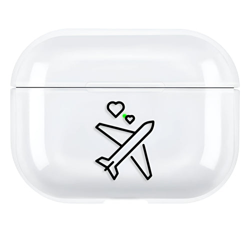 Hard PC protective back cover case for AirPods Pro3 in a solid colour.