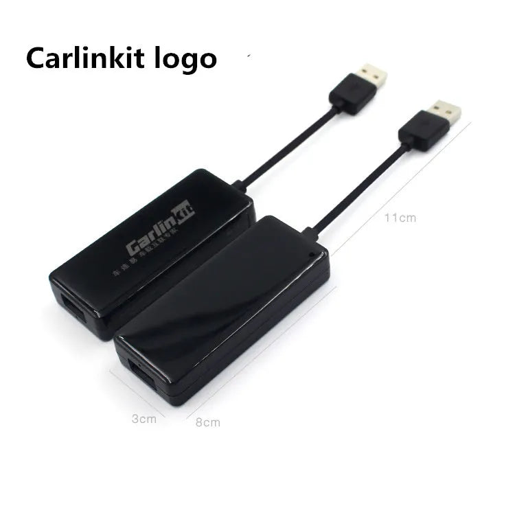 CarPlay USB adapter module for Android car navigation systems in multiple colour options