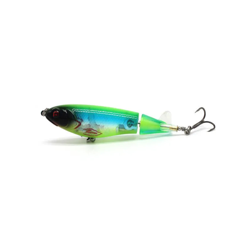 7.5cm long bionic fishing lure for predator species like perch and pike.