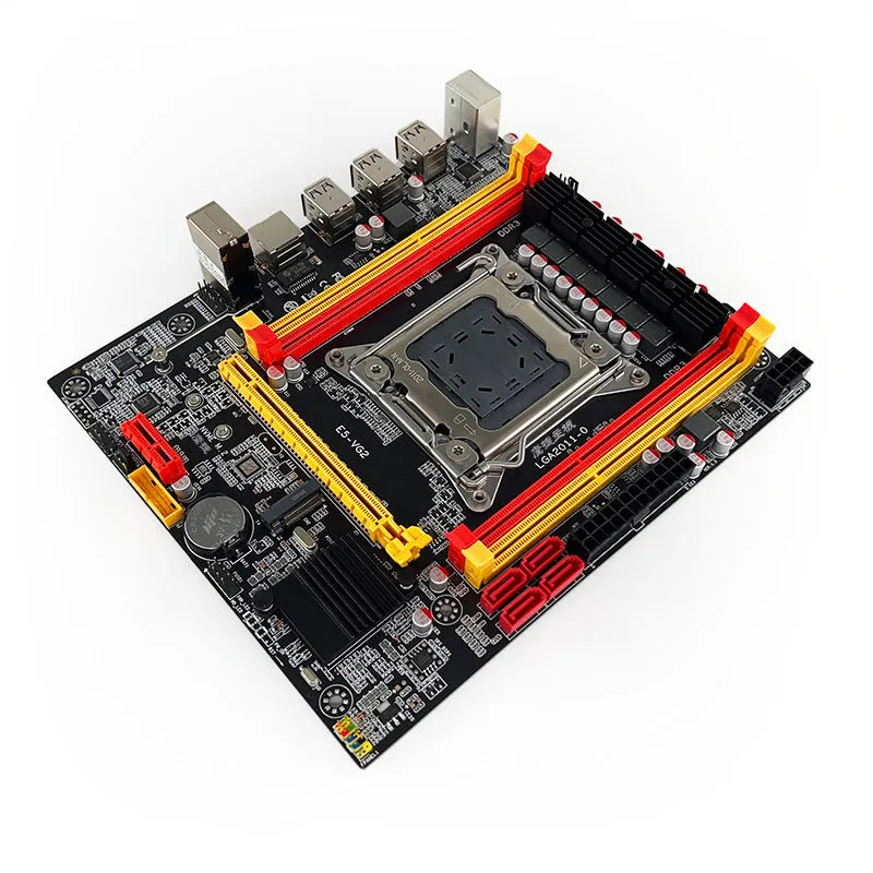 X79-VG2 desktop motherboard with LGA 2011 CPU socket and expansion slots