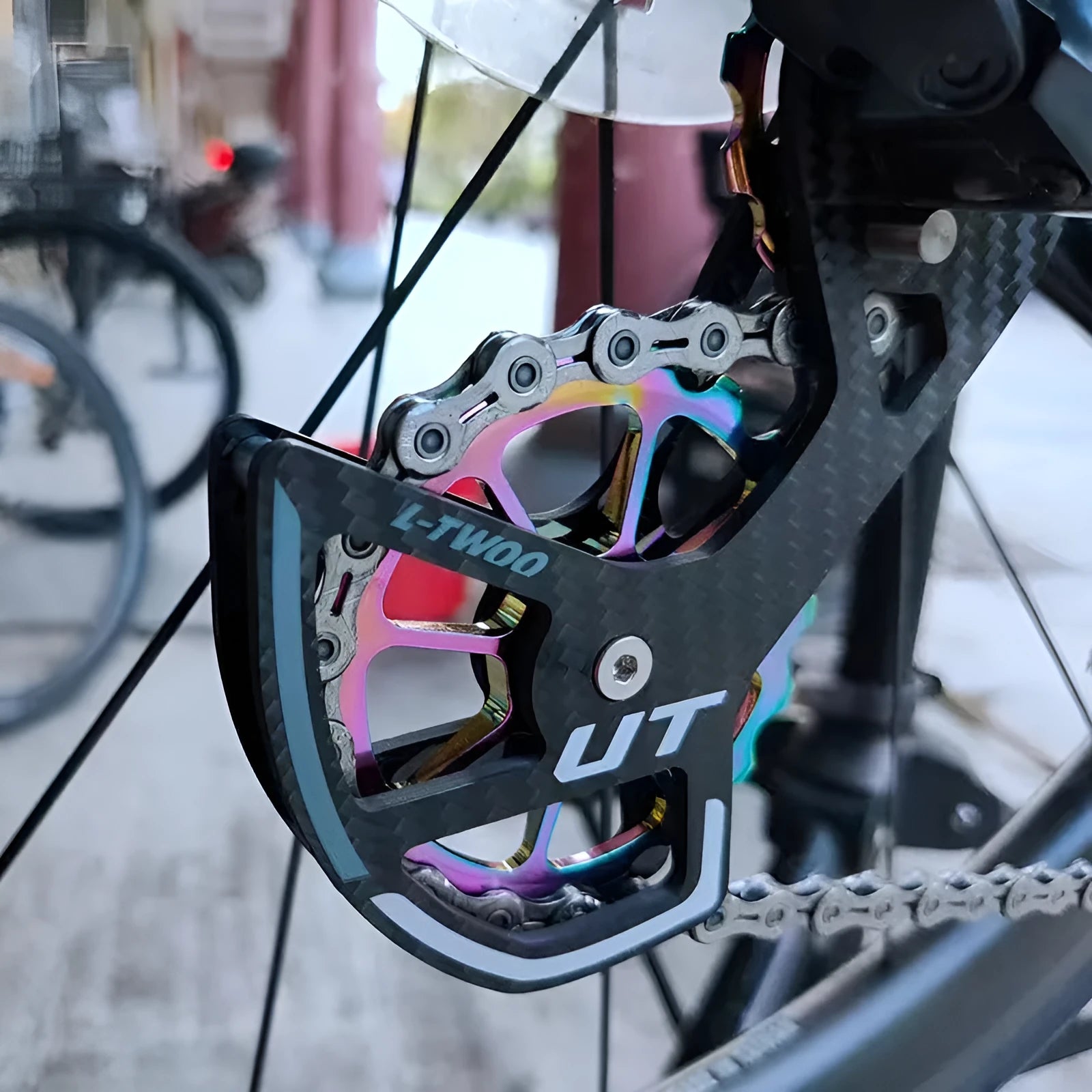 LTWOO 105 rear derailleur jockey wheel pulley kit compatible with Shimano R7000 groupset