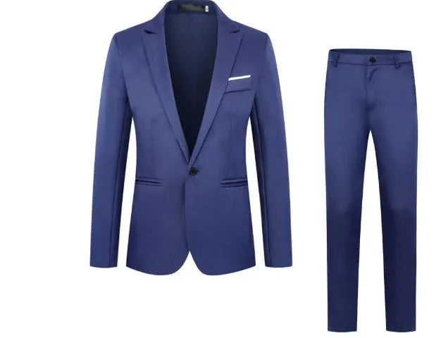 Men's loose fit wedding suit jacket in acetate fibre available in eight colours with Asian sizing