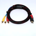 HDMI to AV15 1.5 metre conversion cable with gold-plated alloy connectors
