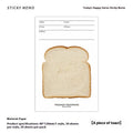 Today's Happy Series message sticky notes with four translucent coloured covers showing 30 writing paper pages