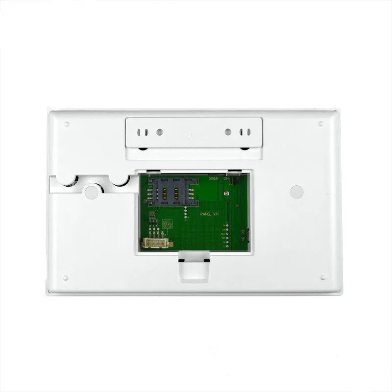 Intelligent WiFi GSM touch button household burglar alarm host with SIM card slot