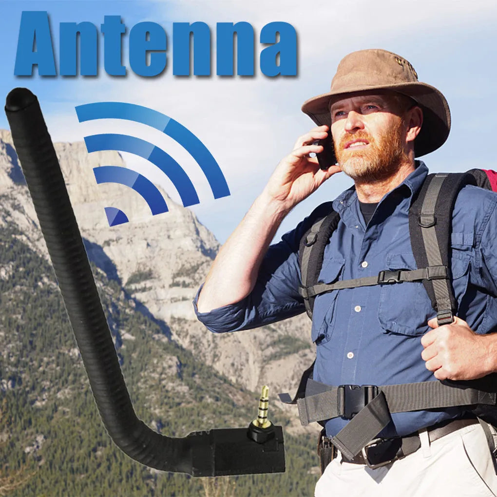 13.6 cm mobile phone signal enhancement antenna with suction mount and 6 dBi gain