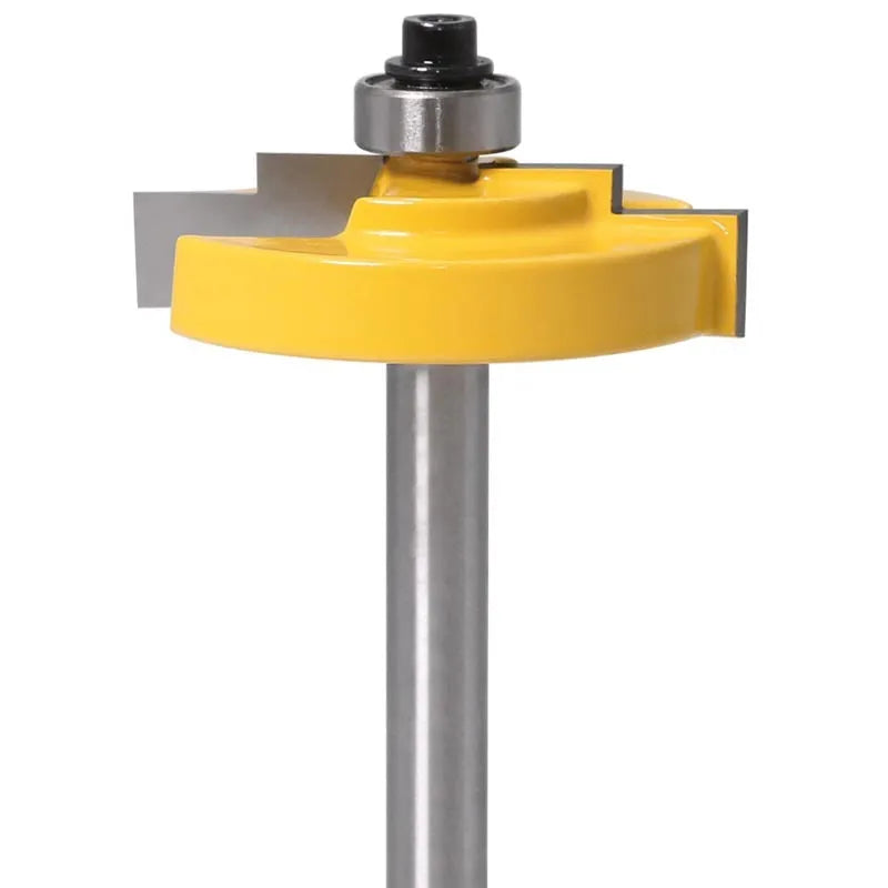 Woodworking cutter tool with carbide blades for door and window frame shaping