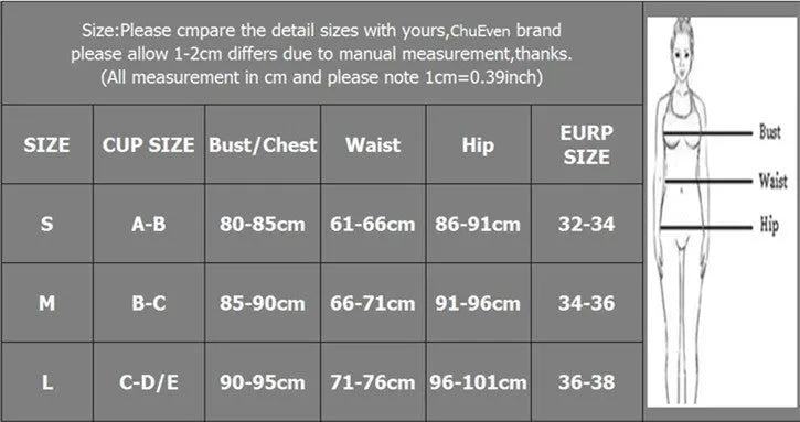 Red women's printed split swimsuit in nylon fabric for swimming and wading sports