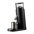 Automatic electric coffee grinder machine in stainless steel with 0.5L capacity.