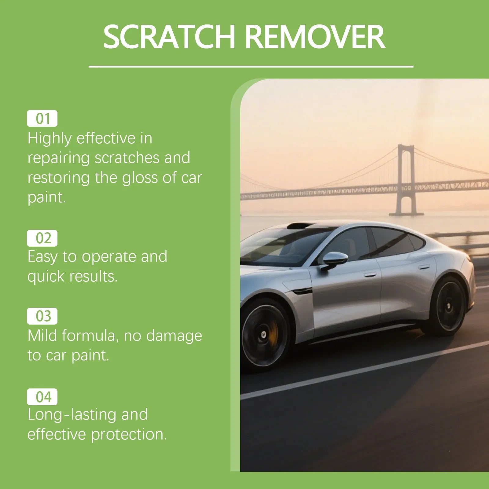 100g car scratch recovery cream tube with 3.8cm diameter for paint repair