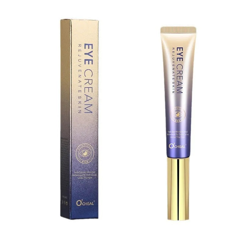 Ball eye cream container with brightening soft concealer formula for dark circles treatment
