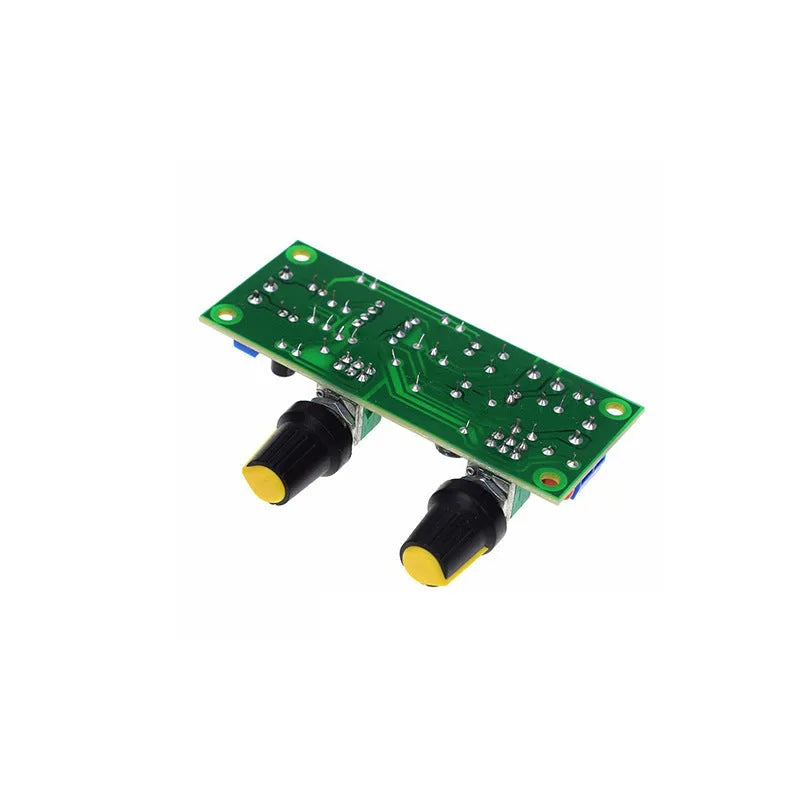 Single power supply 10-24V front stage audio board with FR-4 PCB and mounting holes