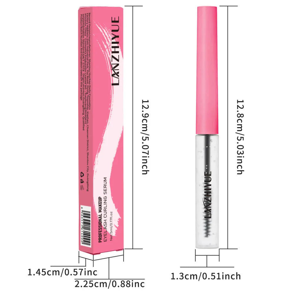 White eyelash growth liquid for thicker repair and longer natural lashes in standard specifications