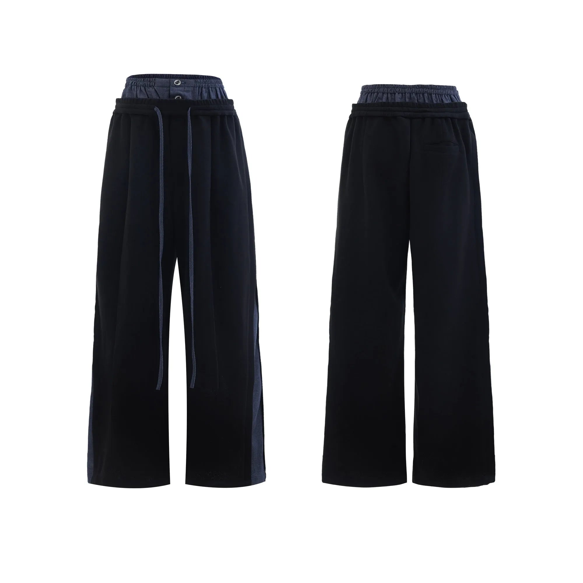 Men's black hooded short sleeve sports jacket with three-dimensional stitching and matching trousers