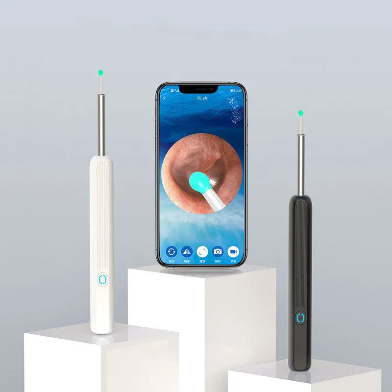 NE3 wireless ear otoscope ear wax removal tool with camera LED light and 360 HD lens